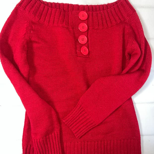 빈티지st 오프숄더 니트