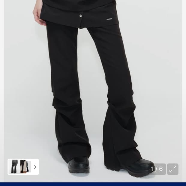 미세키서울 드레이프 셔츠스커트팬츠 세트