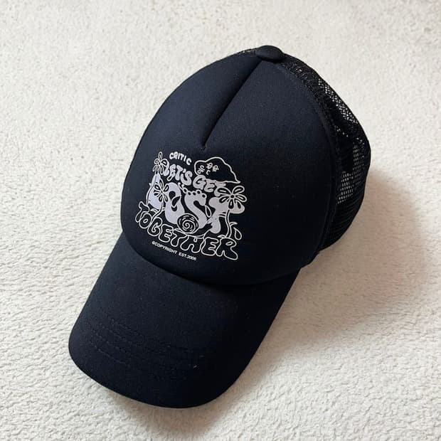 크리틱 22ss 로고 메쉬 볼캡 A1793