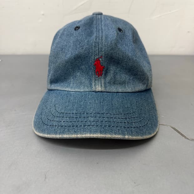 폴로 랄프로렌 90s 데님 모자  오리지널 핏