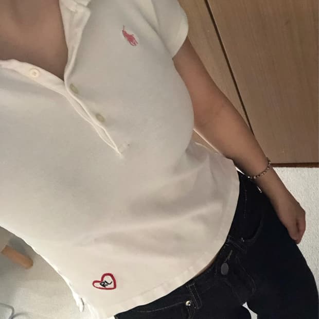 폴로 랄프로렌 카라 반팔티