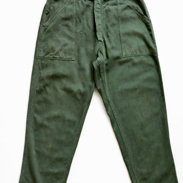Early 50s 미군 OG 107 베이커 팬츠 30"