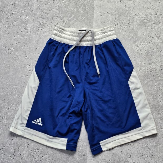 아디다스 흰파 농구 반 바지 트랙팬츠