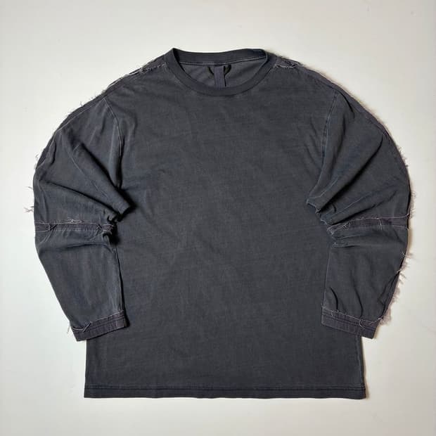 언어펙티드 23FW 피그먼트 빈티지 롱 슬리브 PN9323