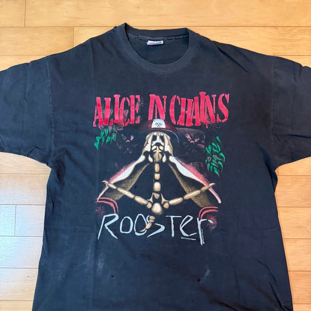 1993 앨리스 인 체인스 Rooster 티셔츠 XL