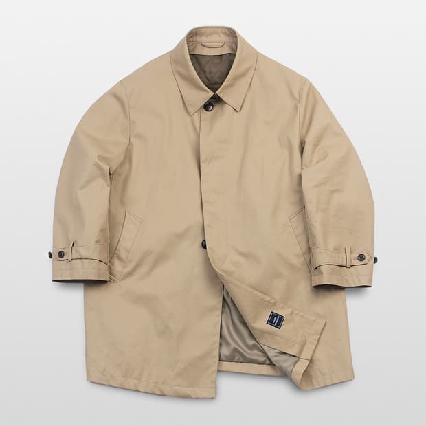 B&T CLUB Water Repellent Balmacaan Coat