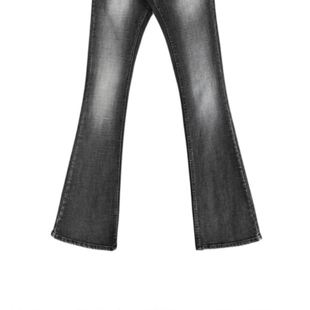 보헤미안서울 부츠컷 데님 그레이