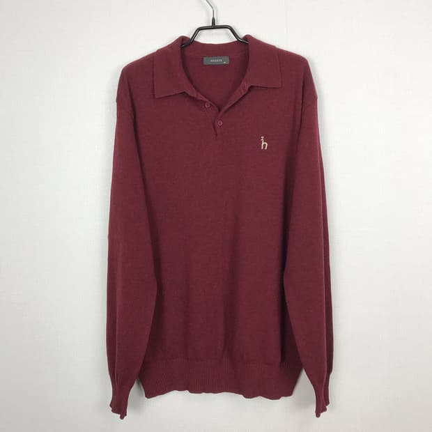 헤지스 HAZZYS 카라 니트 남성100-105