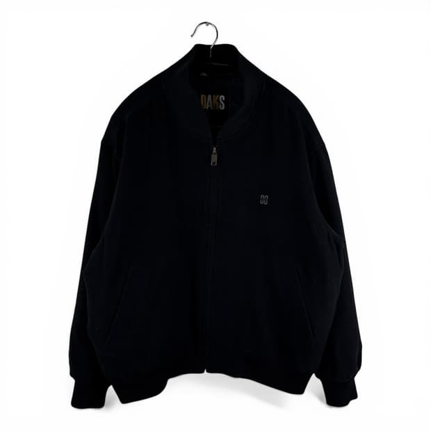 F) 닥스 골프 울 블루종 자켓 블랙