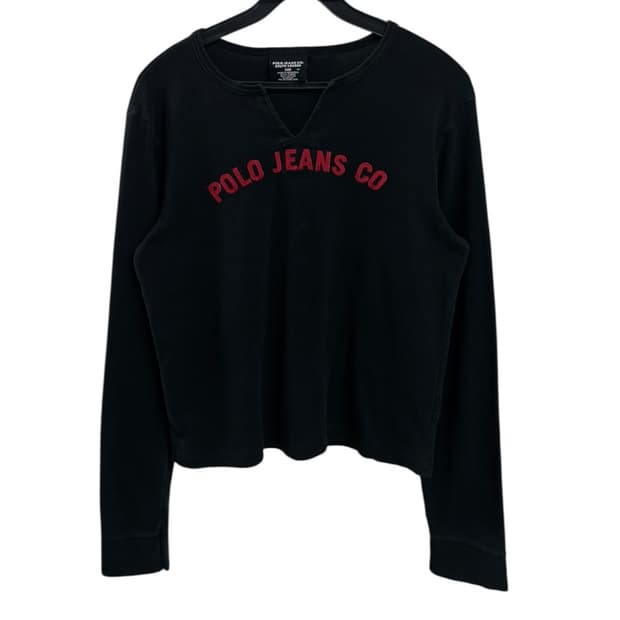 폴로랄프로렌진스 y2k 긴팔티