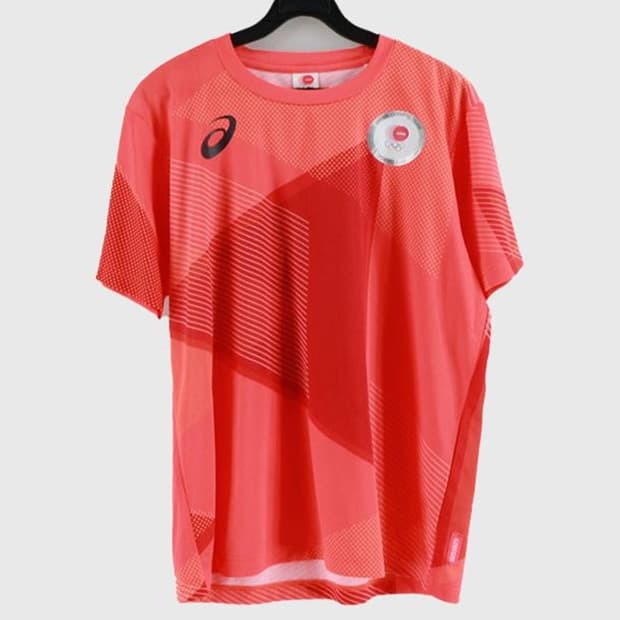 아식스 2020 도쿄올림픽 일본대표팀 트레이닝티셔츠 XXL