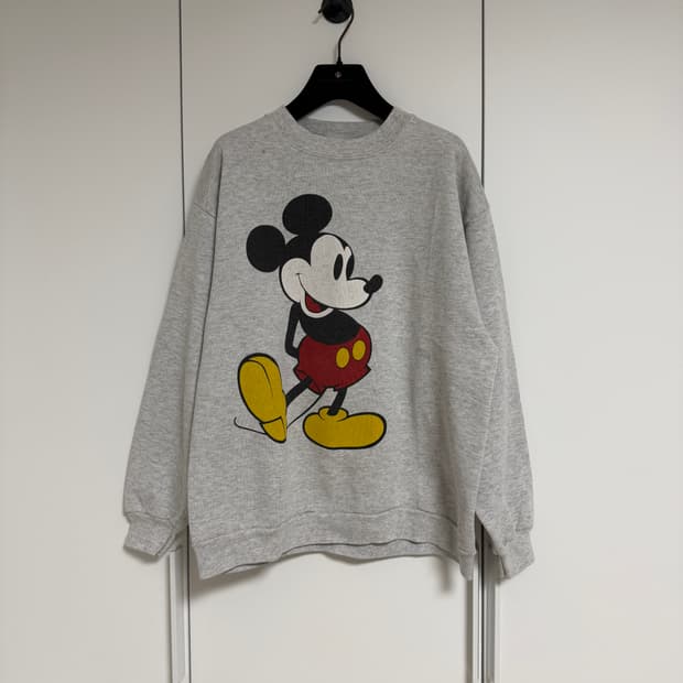 빈티지 미키 맨투맨