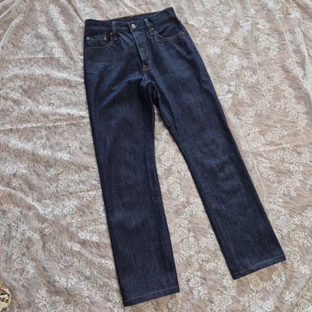 리바이스 501 인디고 생지데님 (W25) 프리미엄