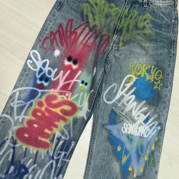 Sankuanz 산쿠안즈 중청 데님팬츠