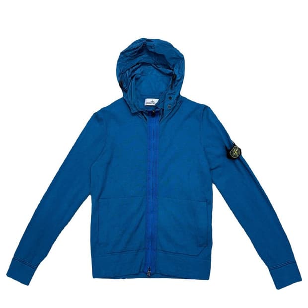 STONE ISLAND 니트 후드집업 90