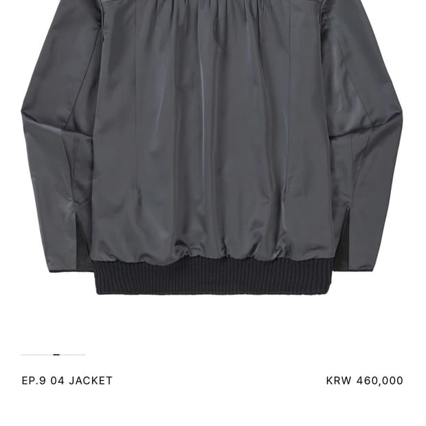 엑슬림 Xlim EP.9 04 JACKET CHARCOAL
