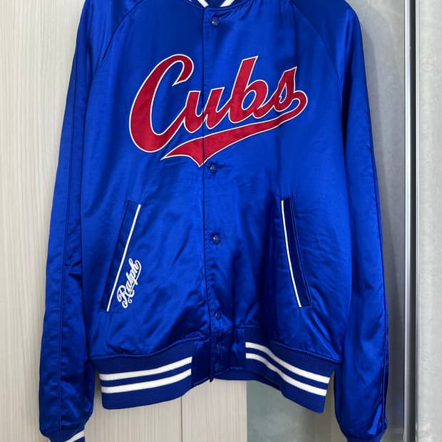 폴로랄프로렌 X MLB 컵스 스타디움 자켓 블루 L