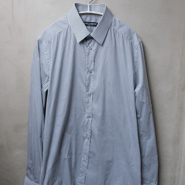 Dolce & Gabbana 체크 셔츠 39