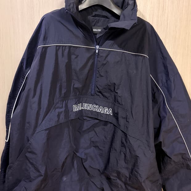 18ss 발렌시아가 아노락 네이비 44