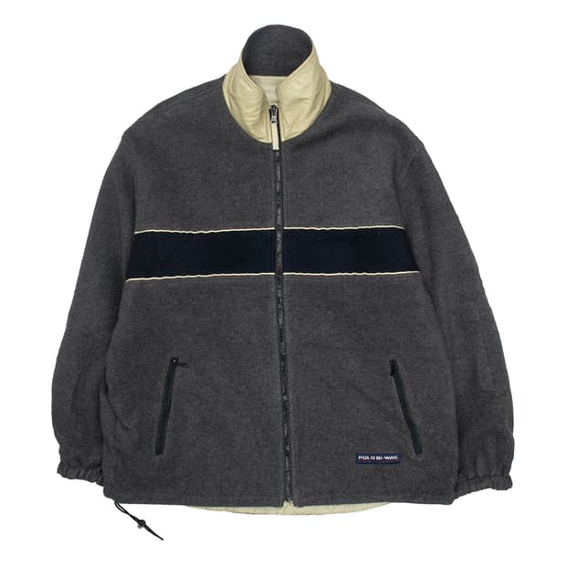POLO BI-WAY 리버시블 플리스 자켓
