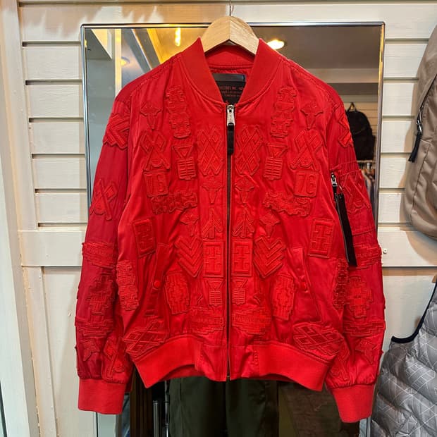 알파 인더스트리 x 마르셀로 불론 콜라보 MA-1 봄버 자켓