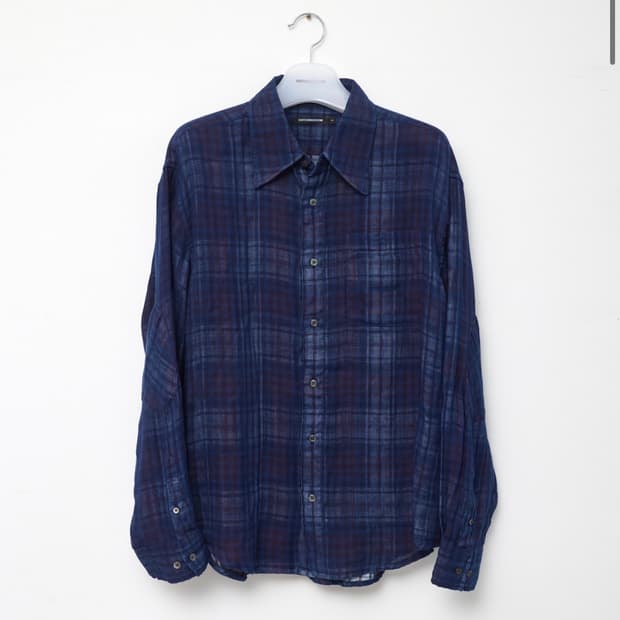 해칭룸 체크셔츠