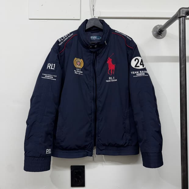 [XXL] 폴로 랄프로렌 빅포니 USA 레이싱 자켓