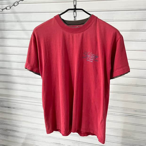 Blue Vacation layered tee