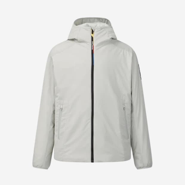 살로몬 모디세이 패딩 자켓 라이트 그레이 XXL 새제품 판매