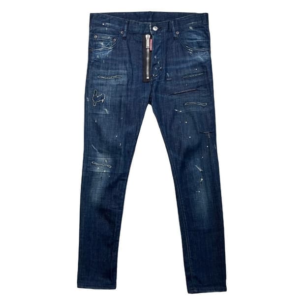 DSQUARED2 페인팅 데님팬츠 46