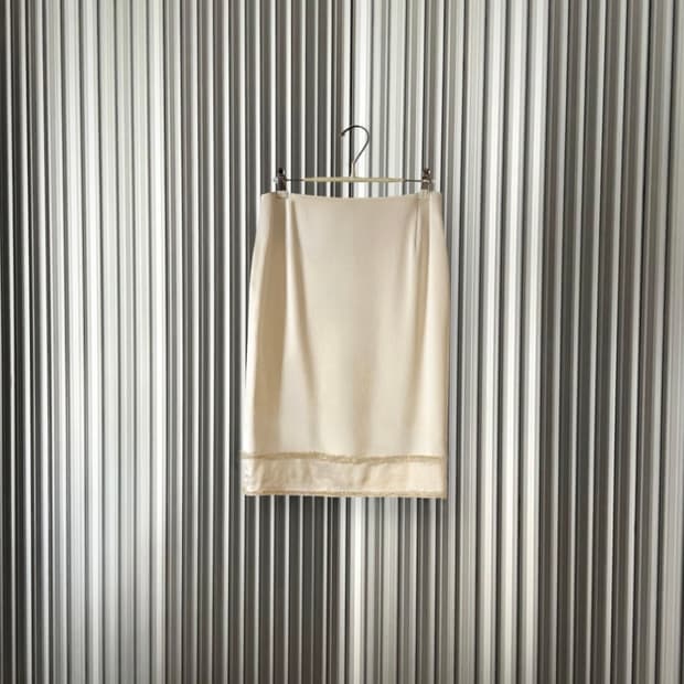 Dior silk skirt
