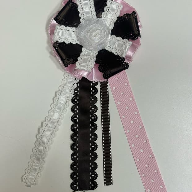 초콜릿 핑크 로제트