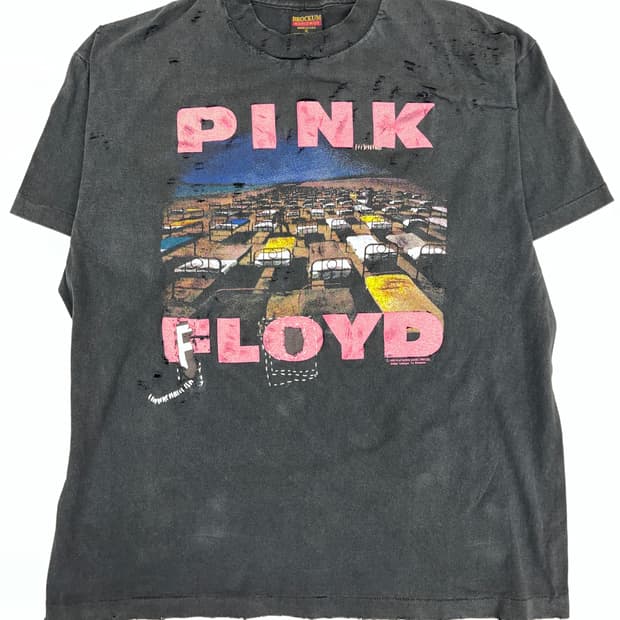 PINK FLOYD / DISTRESSED REWORK T-SHIRT