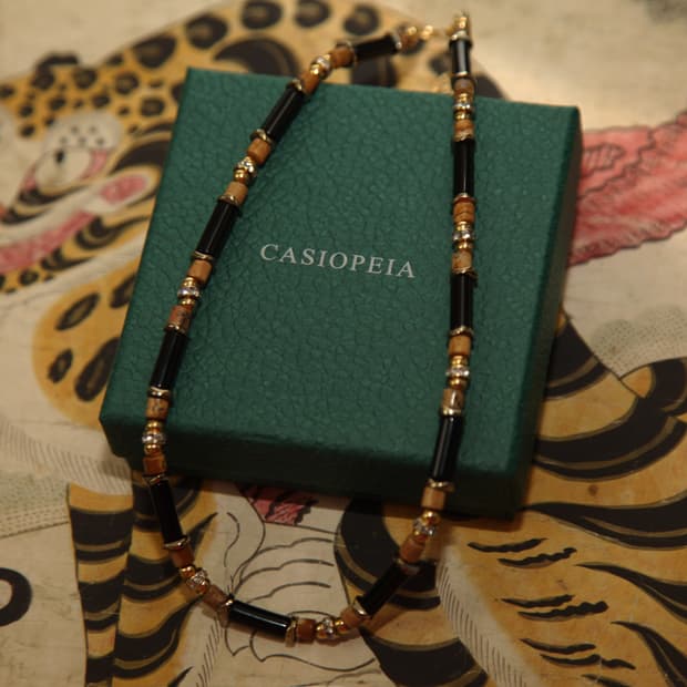 CASIOPEIA #052 Golden Tiger Necklace