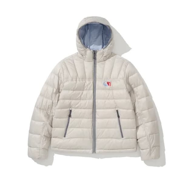 S) 테켓 경량패딩 라이트 그레이 새상품