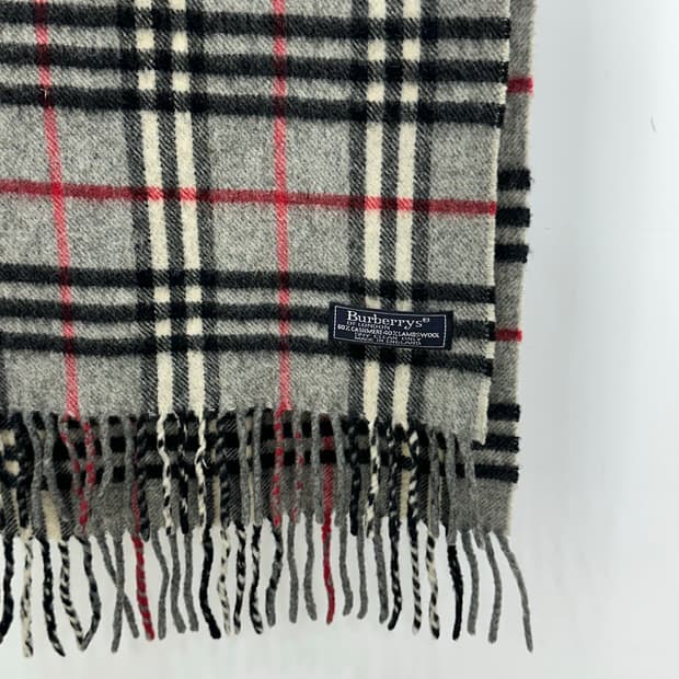 버버리 캐시미어 램스울 목도리