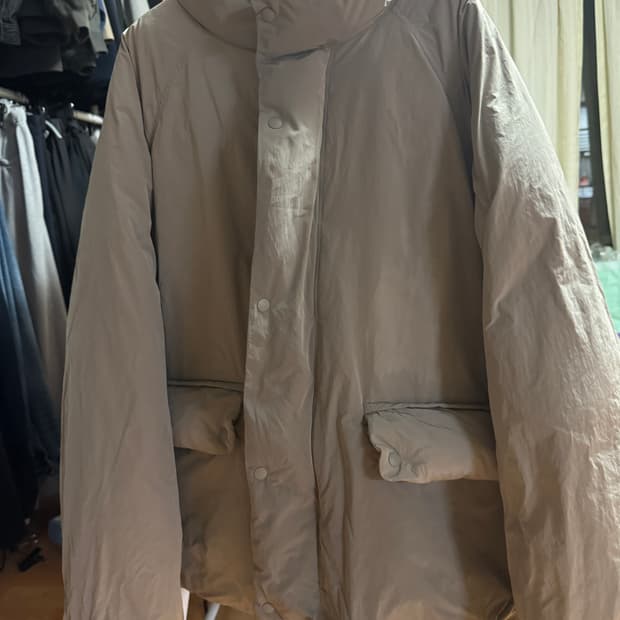 토마스모어 시티숏다운 카키그레이