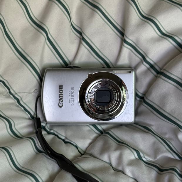 캐논 IXUS 870 IS 작례있음