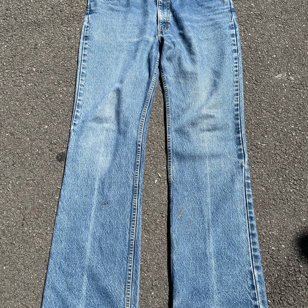 36) 1990s USA Orange Tab Levis 517 Jeans