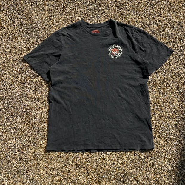 할리데이비슨(Harley-Davidson) 블랙 워싱 반팔티