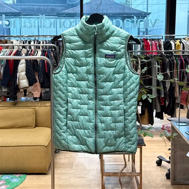 파타고니아 민트 마이크로 퍼프 베스트 점퍼 