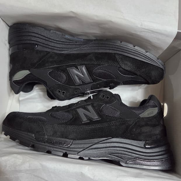 뉴발란스992 코어블랙 280