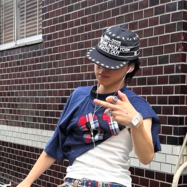 슈프림 스타 스터드 필박스 햇 블랙 - 25FW