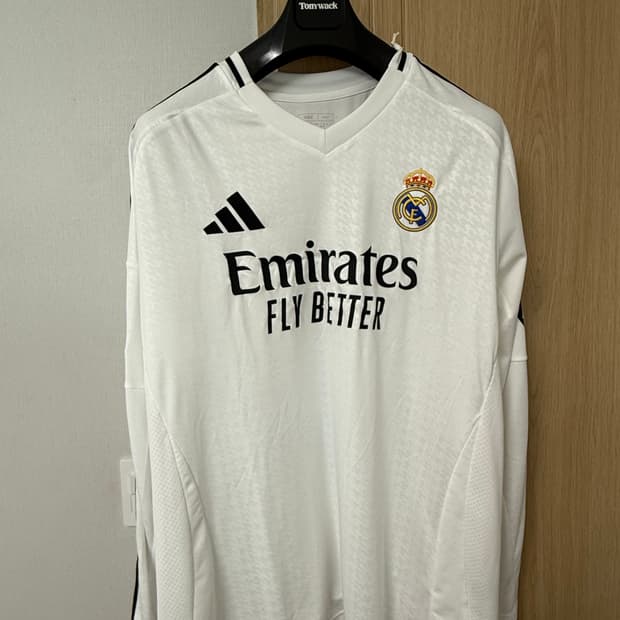 24/25 레알 홈 긴팔 4xl 벨링엄 풀마킹