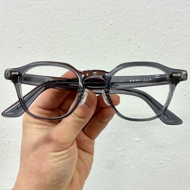 (47)가네코옵티컬 금자안경 KA41 그레이 클리어 웰링턴 안경 뿔테