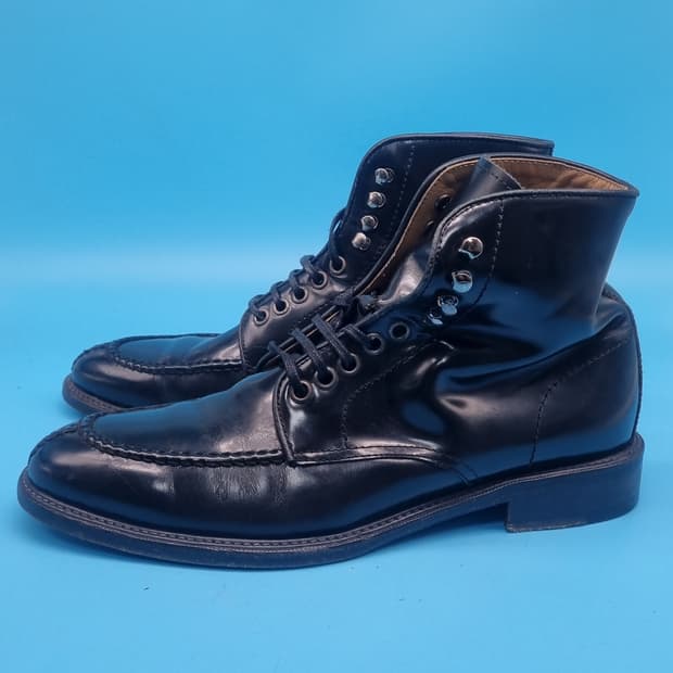 h 이탈리아 남성가죽부츠 실사이즈 255