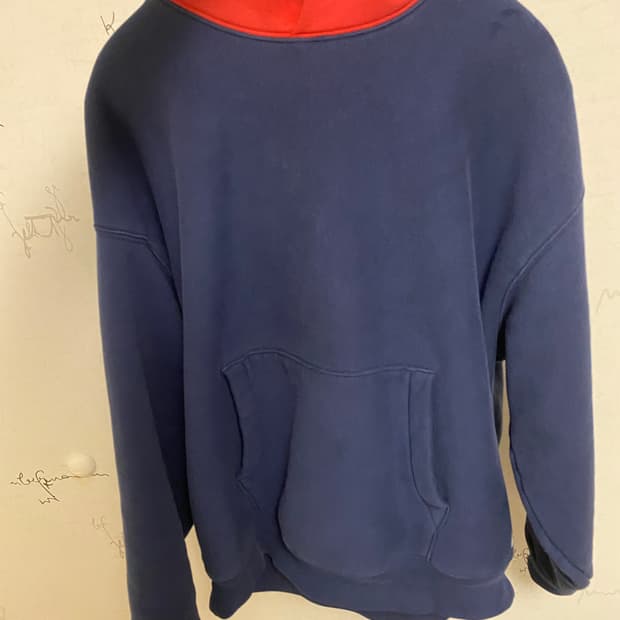 스투시 투톤 후디 M