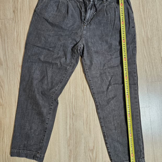 알레그리 데님 브라운그레이 소프트 캐롯진