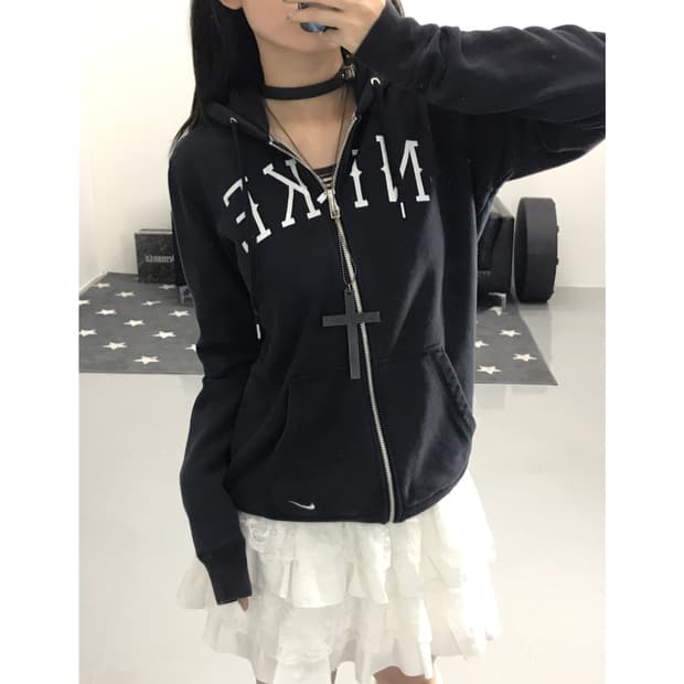 Nike Graphic Zip Up Hoodies