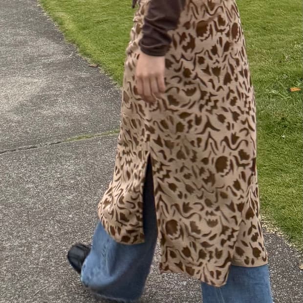 Cosmoss  벨벳스커트 m